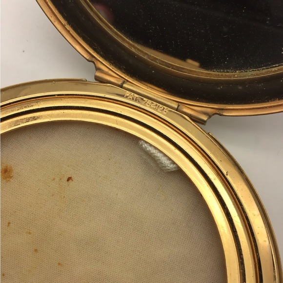 Blue enamel Stratton Compact - Picture 5 of 5